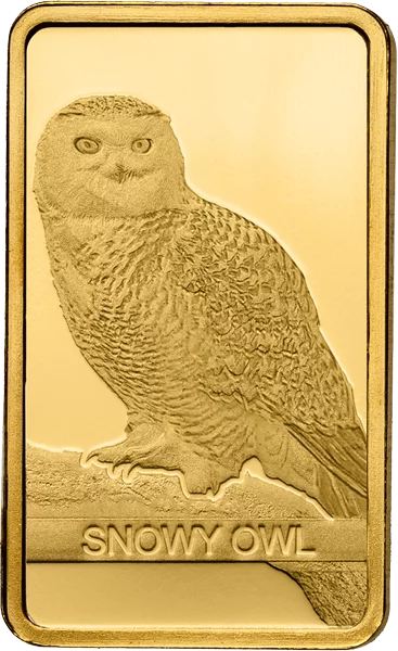 1 Gramm Goldbarren PAMP Schweiz Snowy Owl