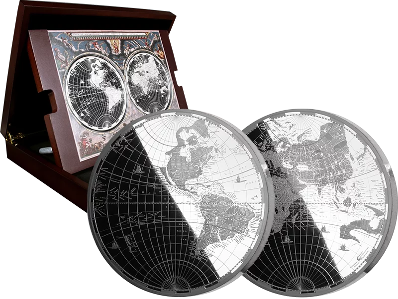 2 x 10 Dollars Salomonen Mapping History - The 17th Century 2025