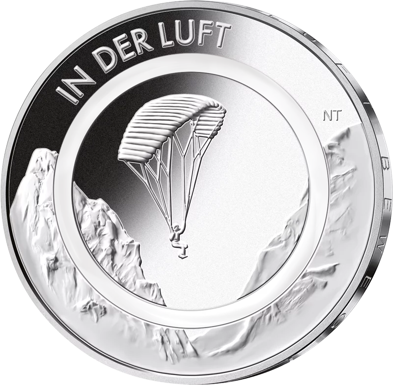 10 Euro BRD In der Luft 2019 Stempelglanz