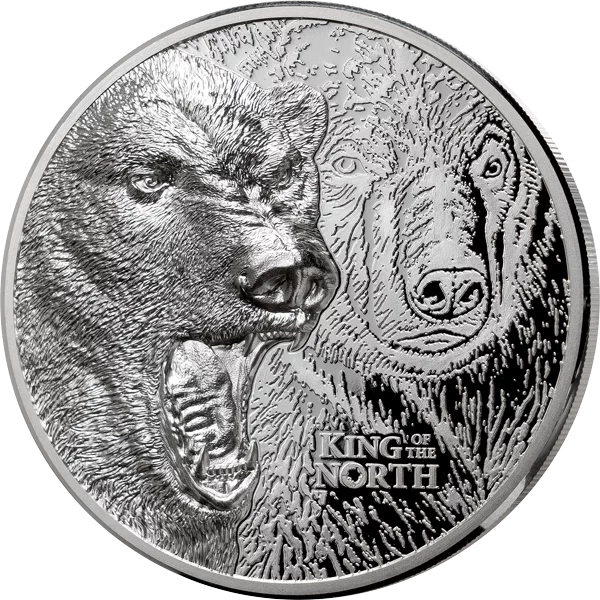 5 Dollars Cook-Inseln Polar Bear 2024