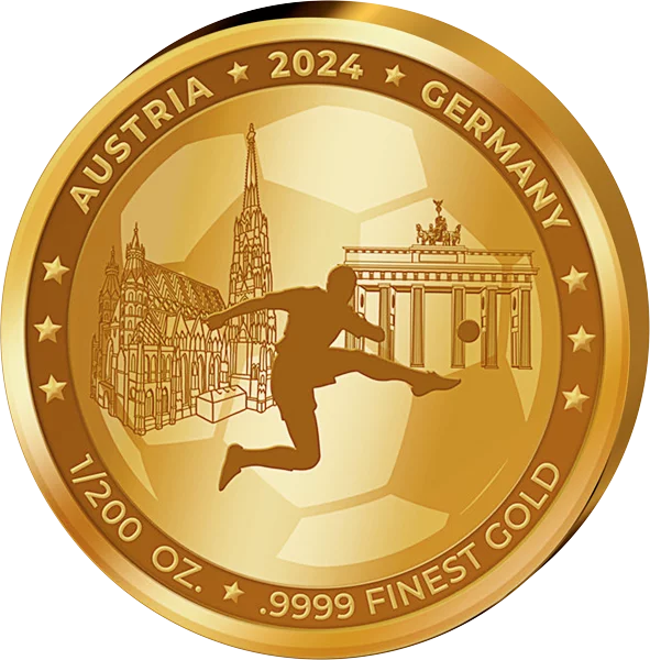 100 Francs Senegal Fußball-Europameisterschaft Austria goes to Germany 2024