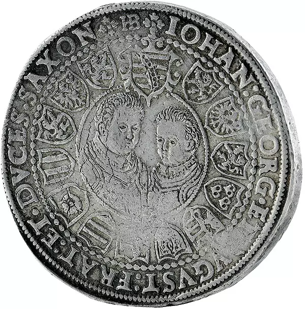 1 Taler Sachsen Christian II. 1601-1605