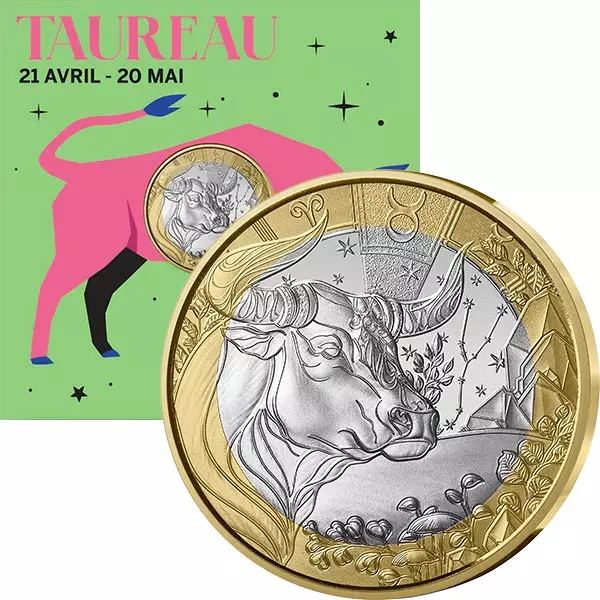 5 Euro Frankreich Sternzeichen - Stier