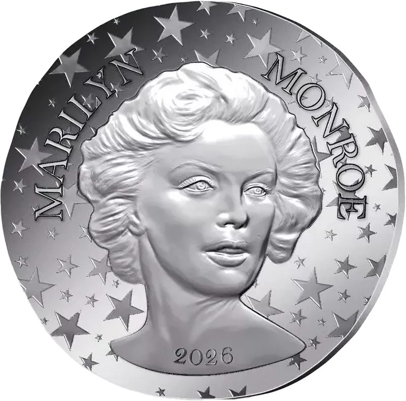 10 Euro Frankreich 100. Geburtstag Marilyn Monroe 2026 Polierte Platte