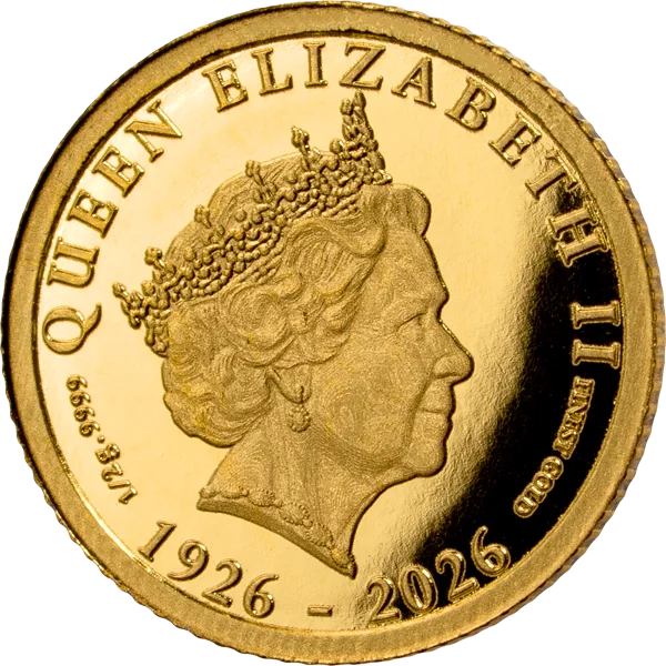 25 Cents Pitcairn 100 Geburtstag Queen Elizabeth II. 2026