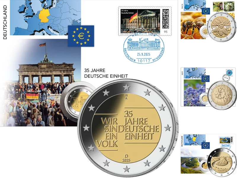 Numisbrief-Kollektion: Europäische Münzbrief-Edition