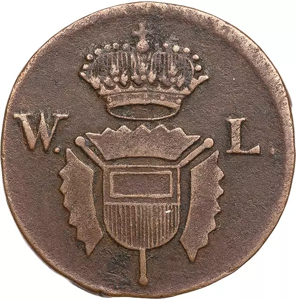 1 Guter Pfennig Hessen-Kassel Landgraf Wilhelm IX. 1787 - 1803
