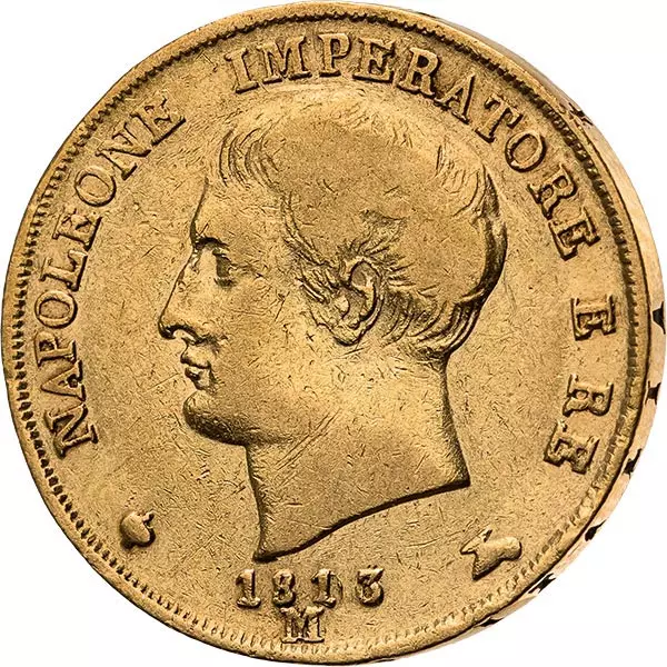 20 Lire Italien Napoleon I. als König von Italien 1808 - 1814