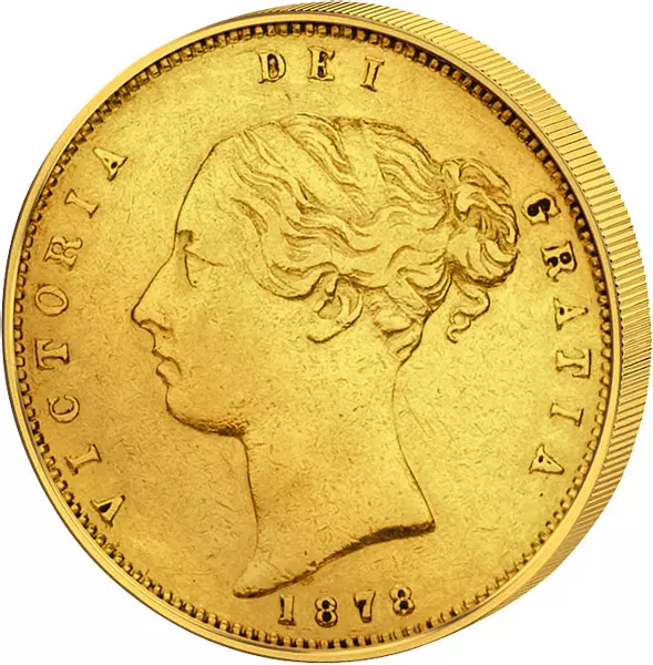 1/2 Sovereign Großbritannien Königin Victoria 1838-1885