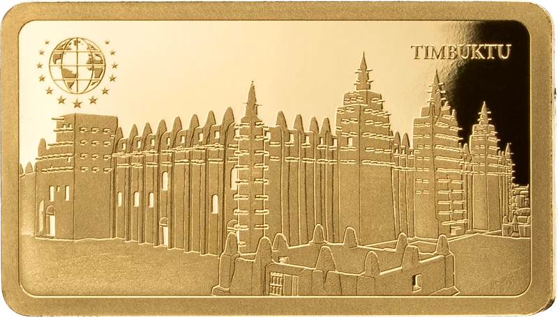 Goldbarren Unified Nations Welterbestätten II - Timbuktu