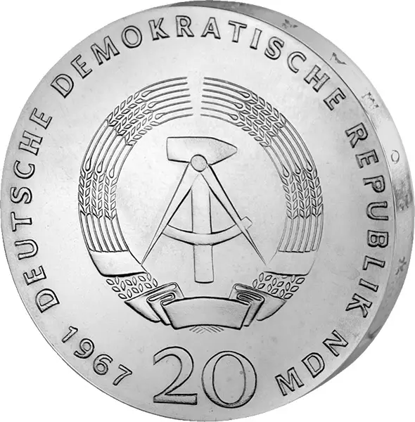 20 Mark DDR Wilhelm von Humboldt 1967