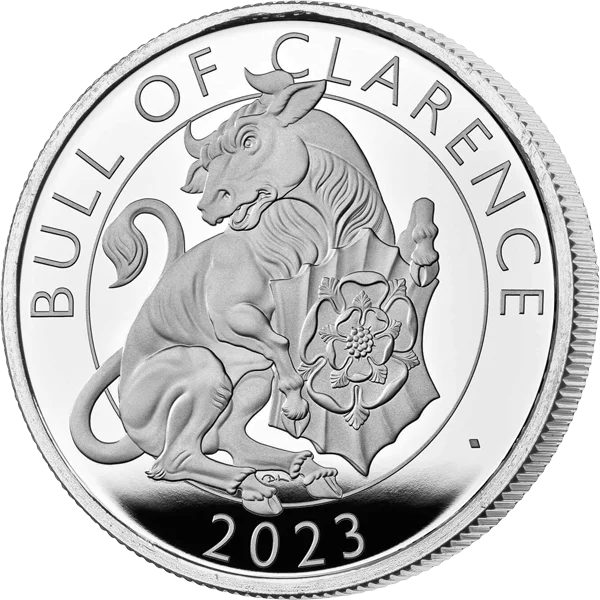 5 Pounds Großbritannien Tudor Beasts - Bull of Clarence 2023