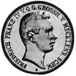 2 Mark Mecklenburg-Schwerin Großherzog Friedrich Franz IV. 1901 sehr schön bis vorzüglich 2 Mark Mecklenburg-Schwerin Großherzog Friedrich Franz IV. 1901 sehr schön bis vorzüglich