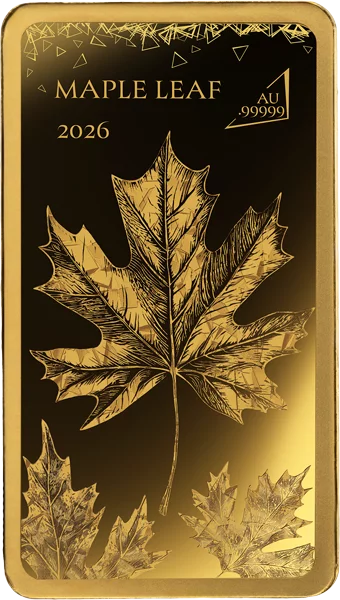 10 Dollar Salomonen Worlds Purest Bullion Maple Leaf 2026
