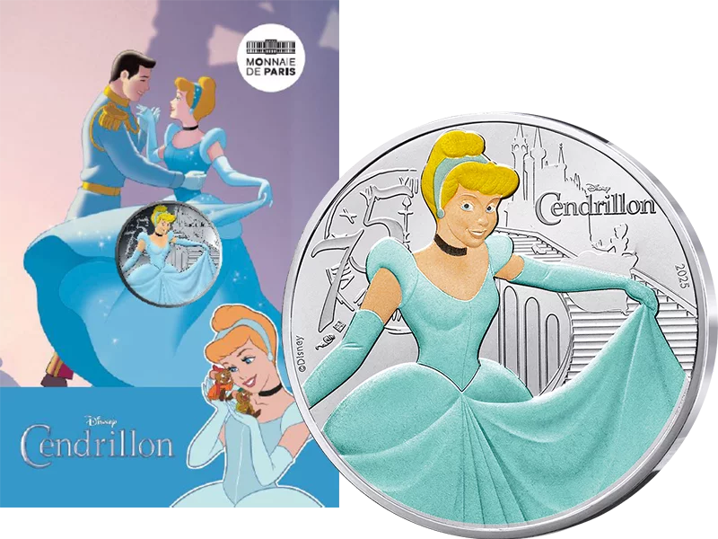 10 Euro Frankreich Disney Classics - 75 Jahre Cinderella 2025