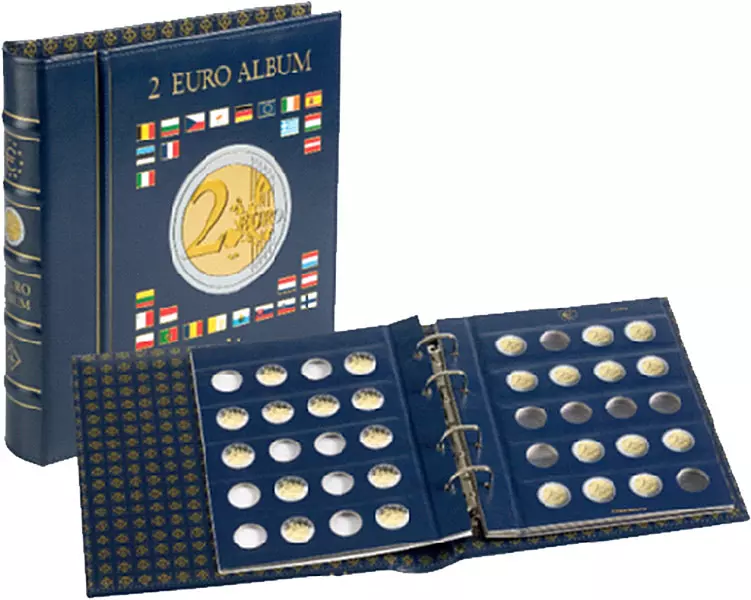 Vordruckalbum Europas 2-Euro-Gemeinschaftsausgaben