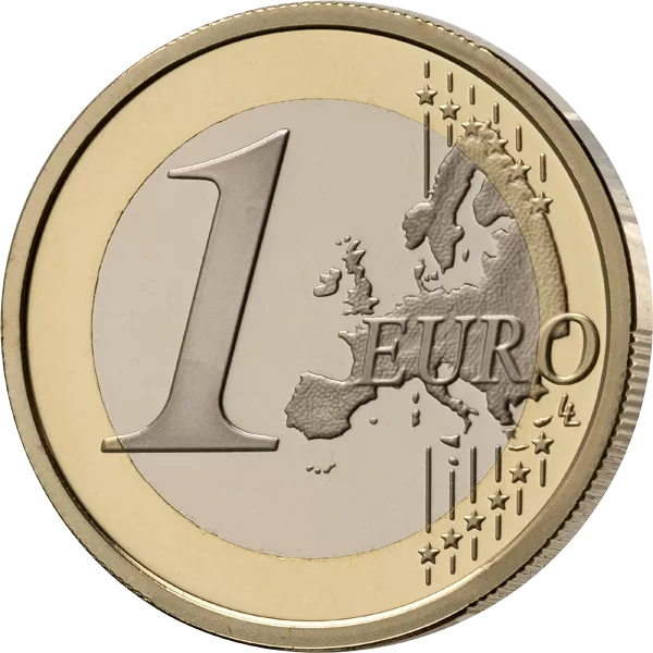 1 Euro Vatikan Kursmünze 2025