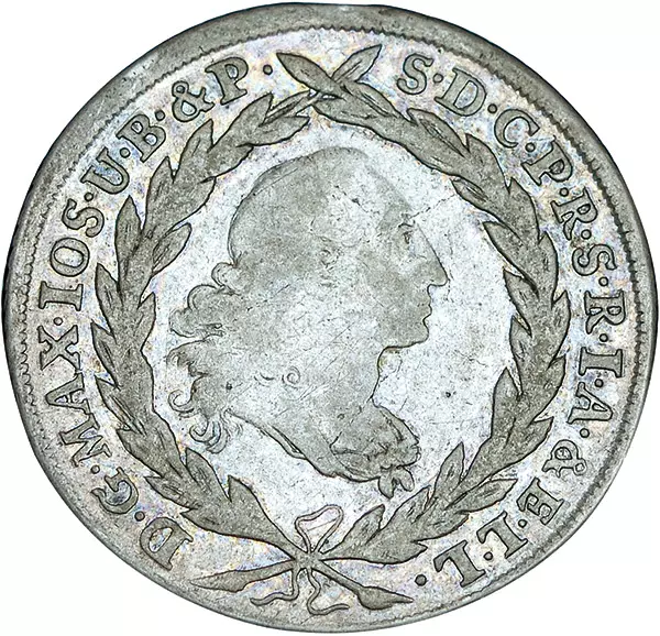 20 Kreuzer Bayern Kurfürst Maximilian III. 1763-1777