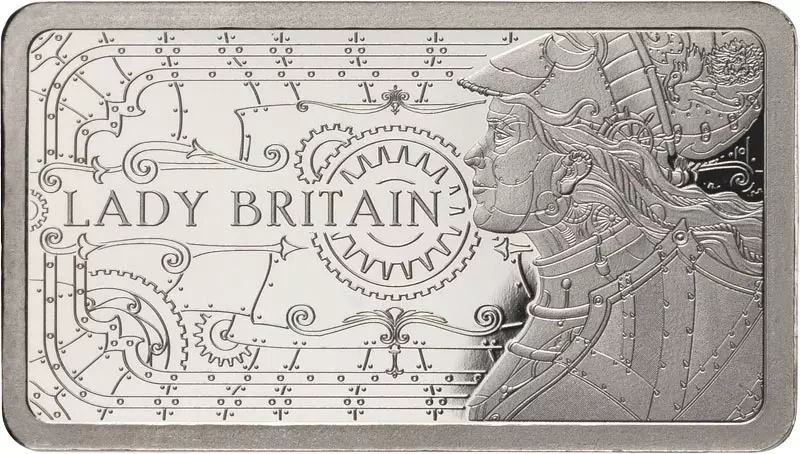 Platinbarren Platinum Legends Mechanical Edition - Lady Britain