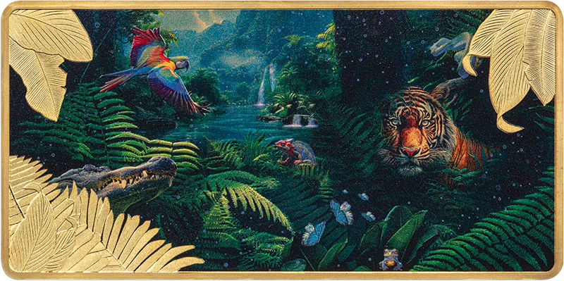 50 Francs Burundi Jungle at Night