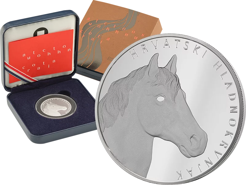 4 Euro Kroatien Kroatisches Kaltblut 2025