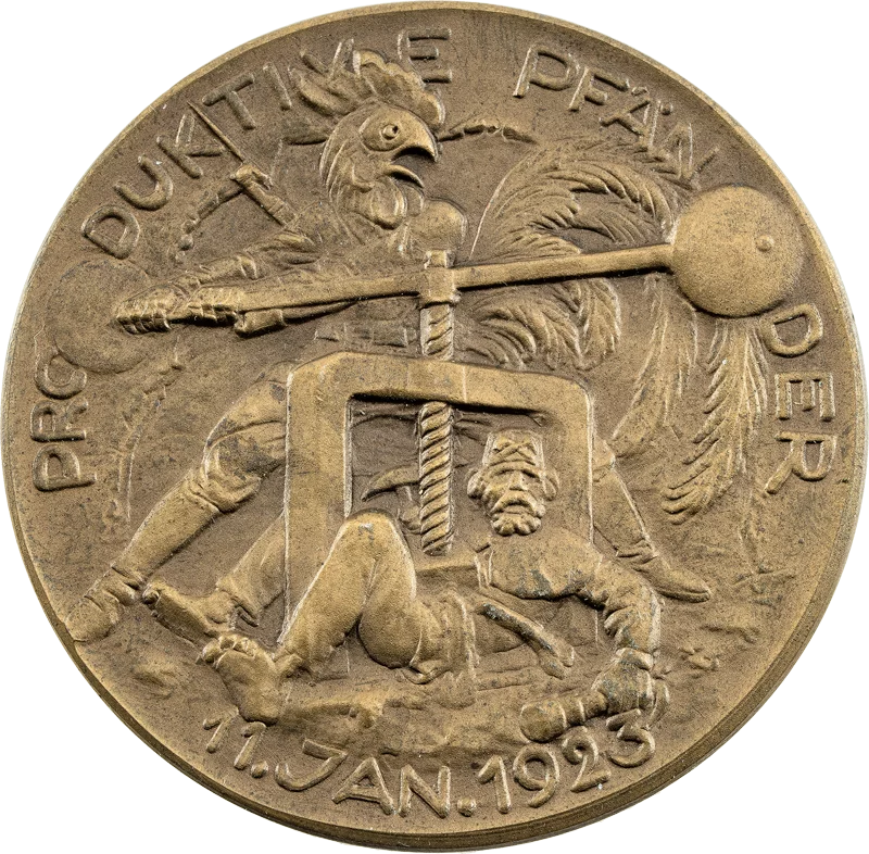 Bronzemedaille Produktive Pfänder 1923