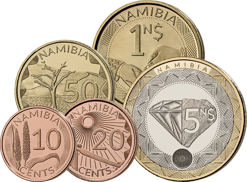 Kursmünzensatz Namibia 2025
