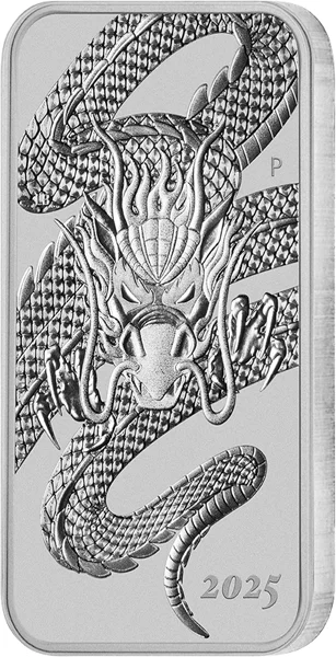 1 Unze Silber Australien Dragon 2025