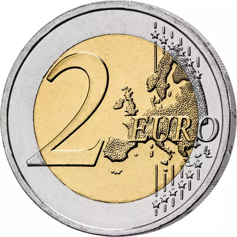 2 Euro Griechenland 50 Jahre Wiederherstellung der Demokratie in Griechenland 2024