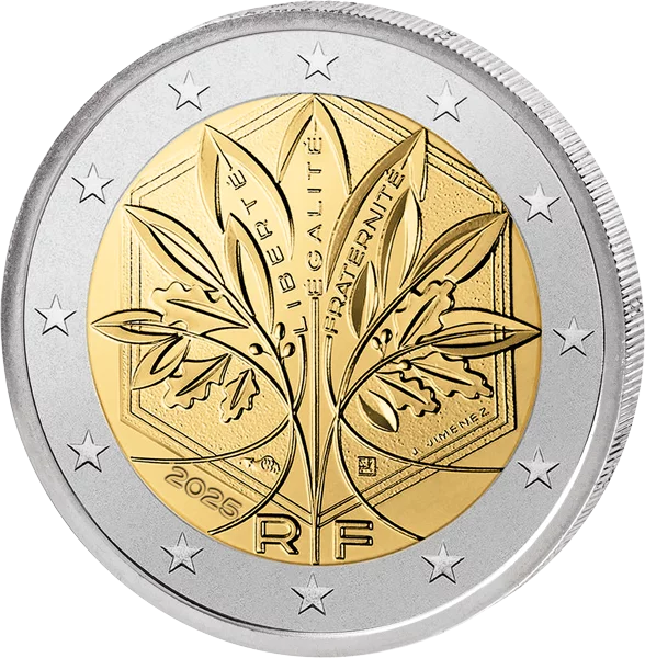 Euro-Kursmünzensatz Frankreich 2025