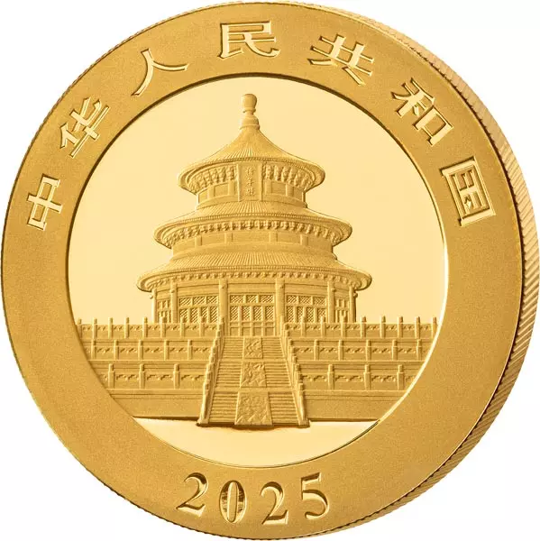 100 Yuan China Panda 2025