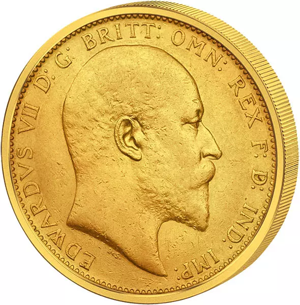 1 Sovereign Großbritannien Edward VII. 1902-1910