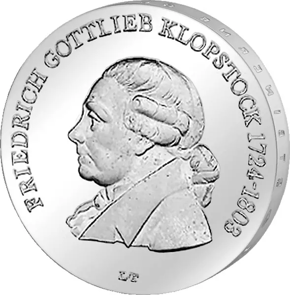 5 Mark DDR Klopstock 1978 Stempelglanz
