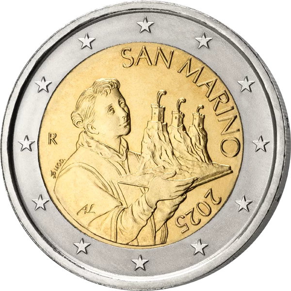 Euro-Kursmünzensatz San Marino 2025