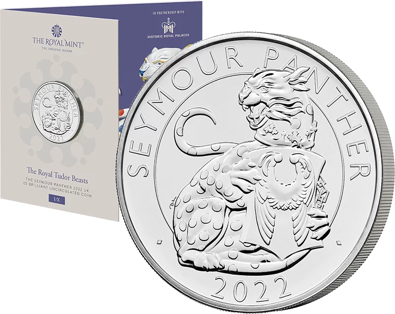 5 Pounds Großbritannien Royal Tudor Beasts 2022