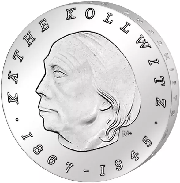 10 Mark DDR Käthe Kollwitz 1967 Stempelglanz