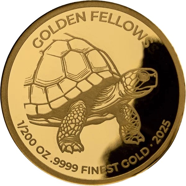1.500 Francs Togo Golden Fellows Schildkröte 2025