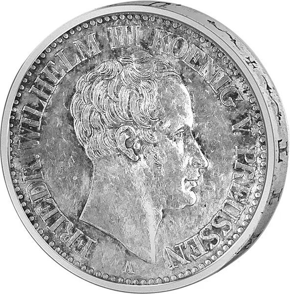 Ausbeutetaler Preußen König Friedrich Wilhelm III. 1826-1828