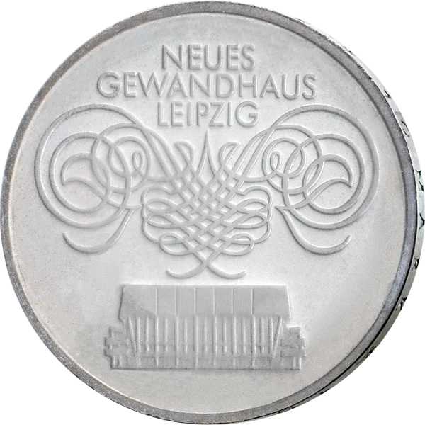 10 Mark DDR Neues Gewandhaus Leipzig 1982