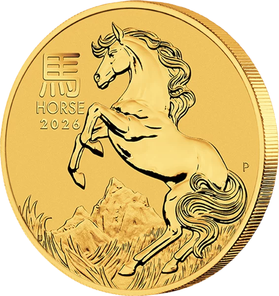 1 Unze Gold Australien Jahr des Pferdes 2026