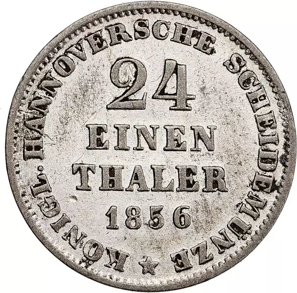 1/24 Taler Hannover König Georg V. 1854-1856
