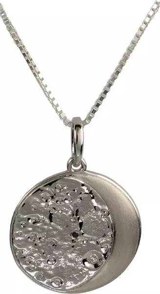 Drehanhänger Sonne und Mond inklusive Kette