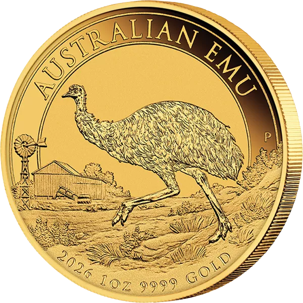 1 Unze Gold Australien Emu 2026