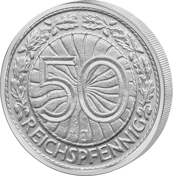 50 Pfennig Weimarer Republik Adler 1927-1938