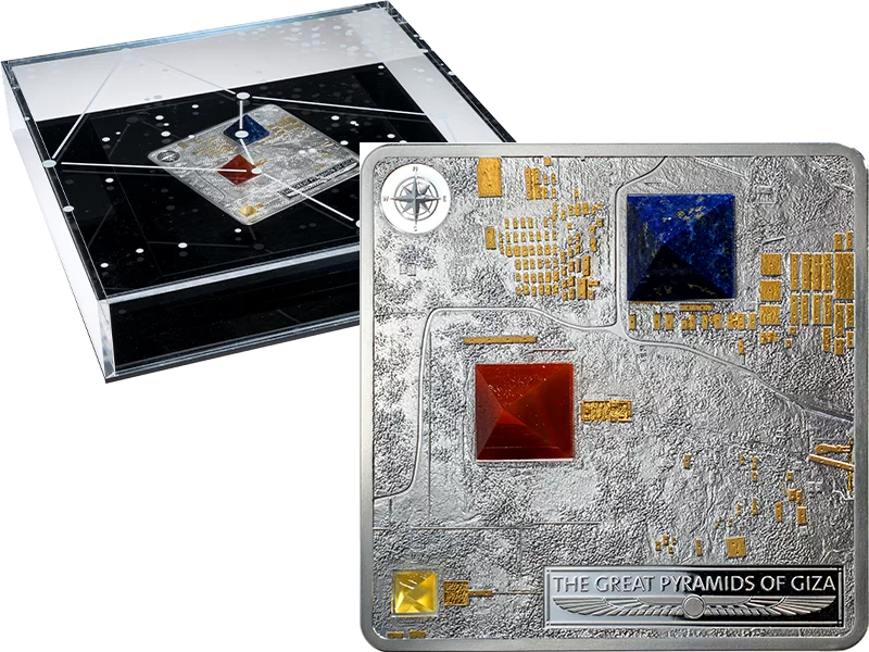 5 Dollars Fidschi Pyramiden von Gizeh 2025