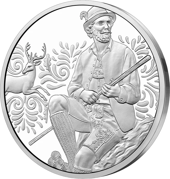10 Euro Österreich Gschneizt & Kampelt - Leder 2025 