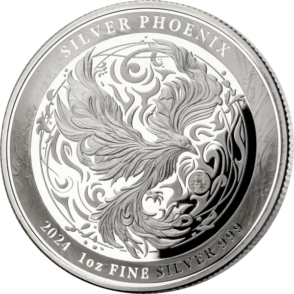 1 Unze Silber Niue Phoenix 2024