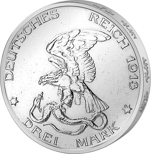 3 Mark Preußen Befreiungskriege 1913 3 Mark Preußen Befreiungskriege 1913