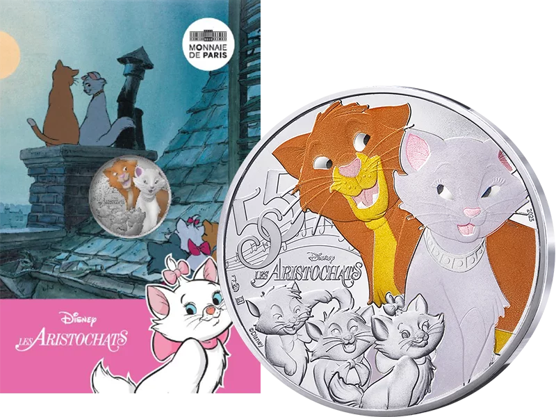 10 Euro Frankreich Disney Classics - 55 Jahre Aristocats 2025