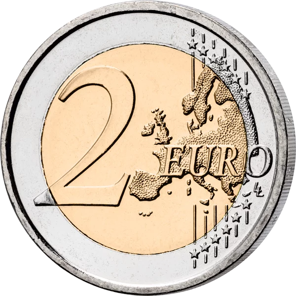 2 Euro Estland 500 Jahre Textdruck 2025 im Blister